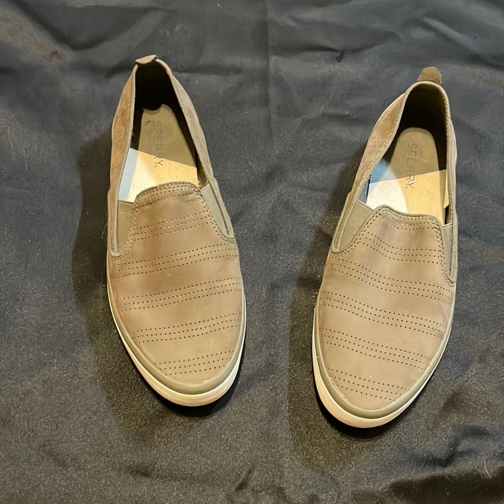 Sperry Sailor Twin Gore Perforated Slip On Sneaker